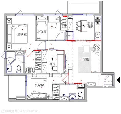 樑下高度|【新手裝修攻略】平面圖一看就上手！從尺寸、圖例。